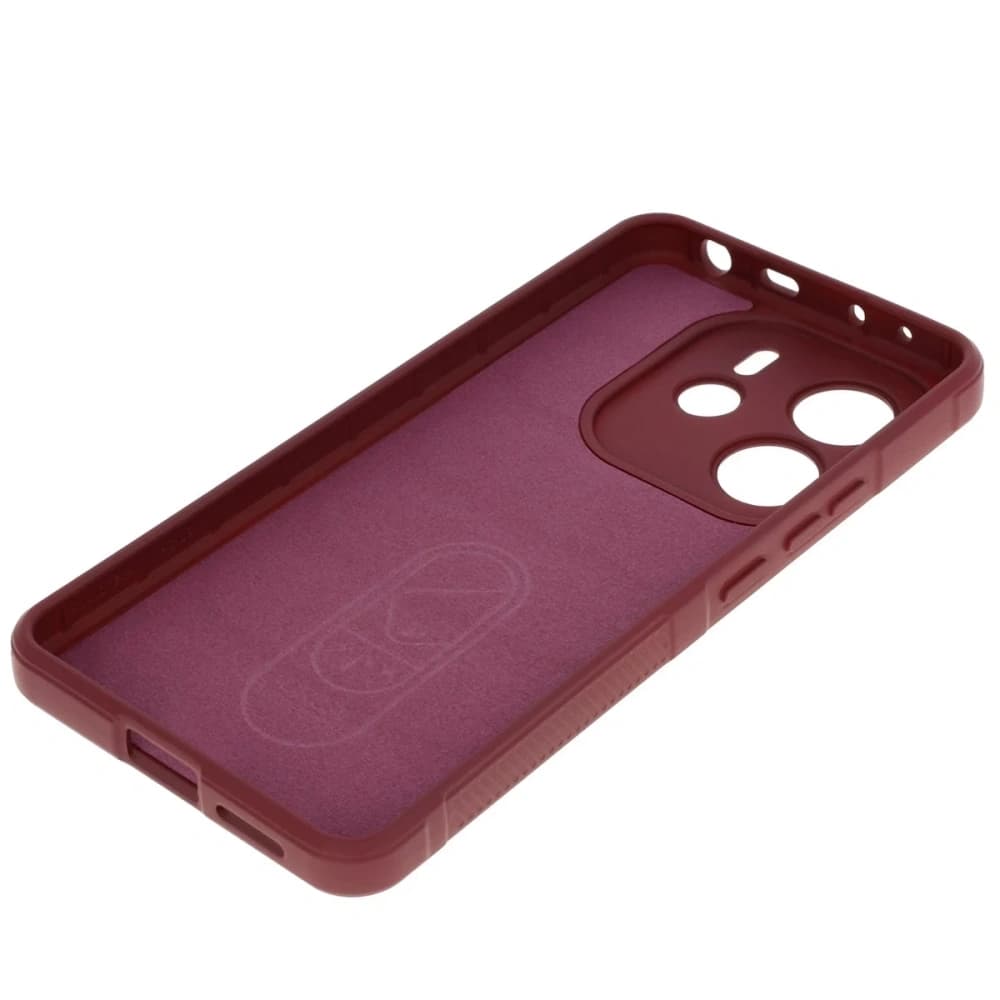 Bizon Case Tur Xiaomi Redmi Note 14 4G burgundy - 4
