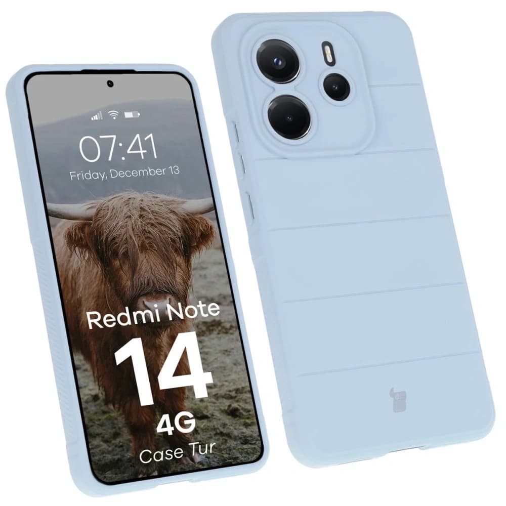 Bizon Case Tur Xiaomi Redmi Note 14 4G light blue - 1