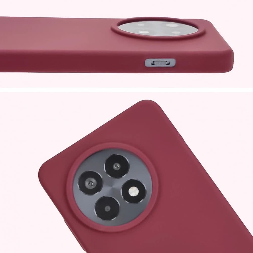 Silikonowe etui Bizon Soft Case do OnePlus 13R ciemnofioletowe - 5