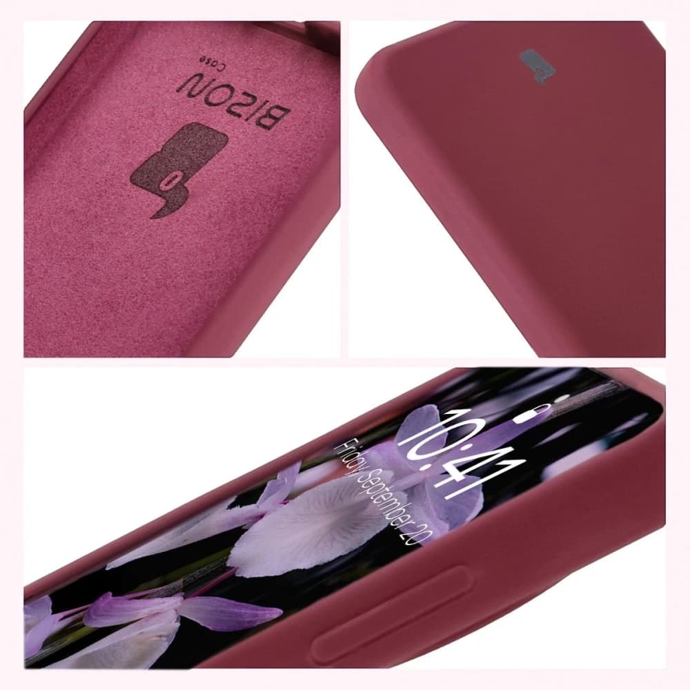 Silikonowe etui Bizon Soft Case do OnePlus 13R ciemnofioletowe - 6
