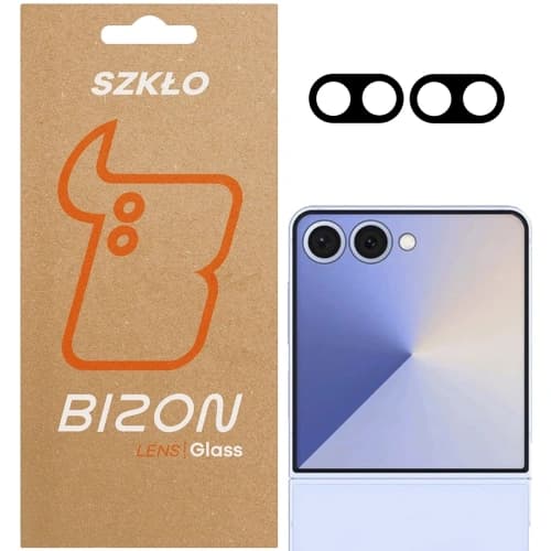 Szkło na aparat Bizon Glass Lens do Samsung Galaxy Z Flip7 [2 PACK]
