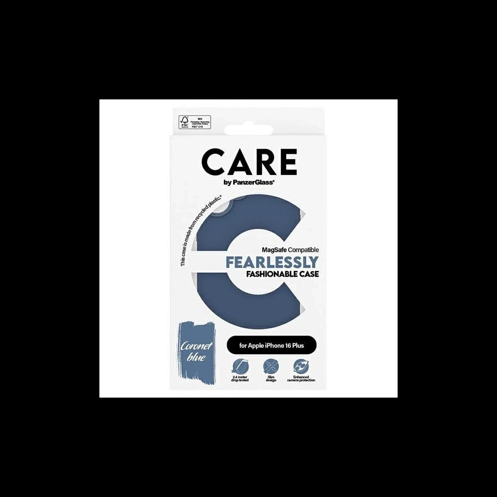 CARE by PanzerGlass Fashion MagSafe Apple iPhone 16 Plus kék - 4