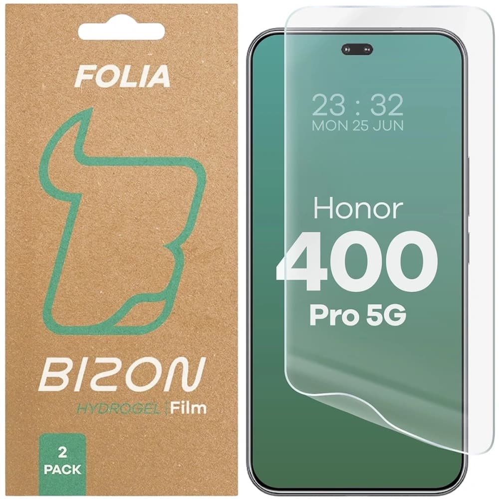 Bizon Glass Hydrogel Front Honor 400 Pro 5G [2 PACK] - 1
