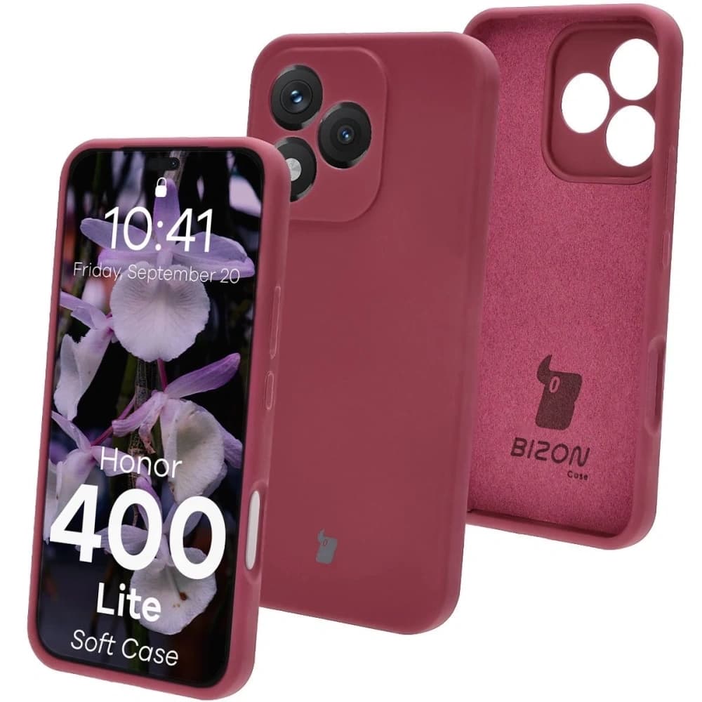 Bizon Soft Case Honor 400 Lite 5G dark purple - 1