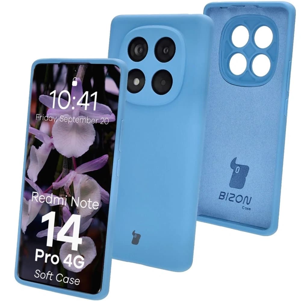 Bizon Soft Case Xiaomi Redmi Note 14 Pro 4G blue - 1