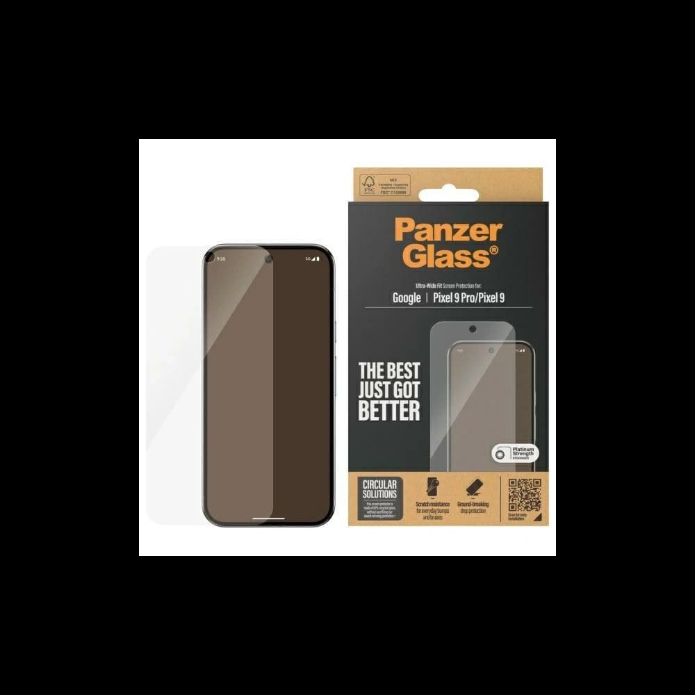 PanzerGlass Ultra-Wide Fit Google Pixel 9 / 9 Pro - 1