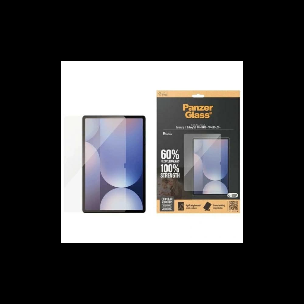 PanzerGlass Ultra-Wide Fit Samsung Galaxy Tab S7+ Plus / S8+ Plus / S9+ Plus / S9 FE+ Plus / S10+ Plus - 1