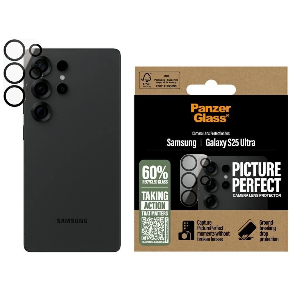 Tempered glass for the PanzerGlass PicturePerfect Lens Protector for Samsung Galaxy S25 Ultra - 1