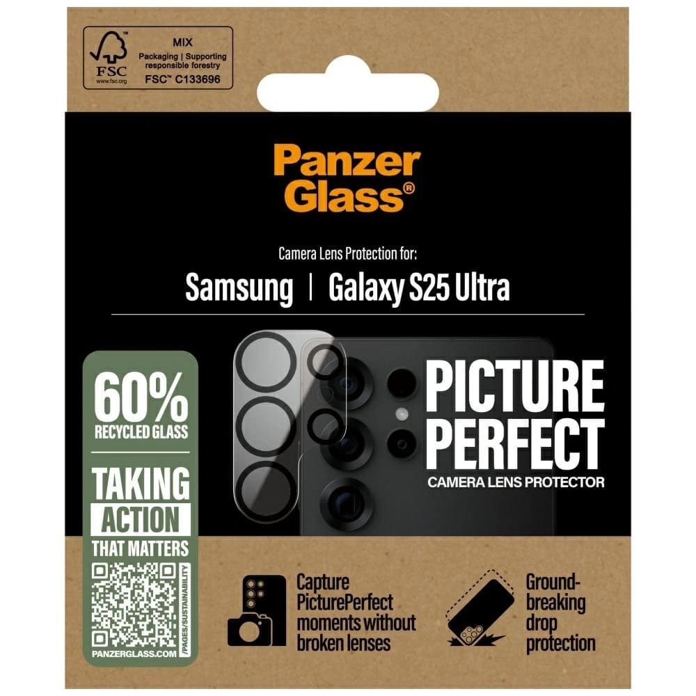 Tempered glass for the PanzerGlass PicturePerfect Lens Protector for Samsung Galaxy S25 Ultra - 4