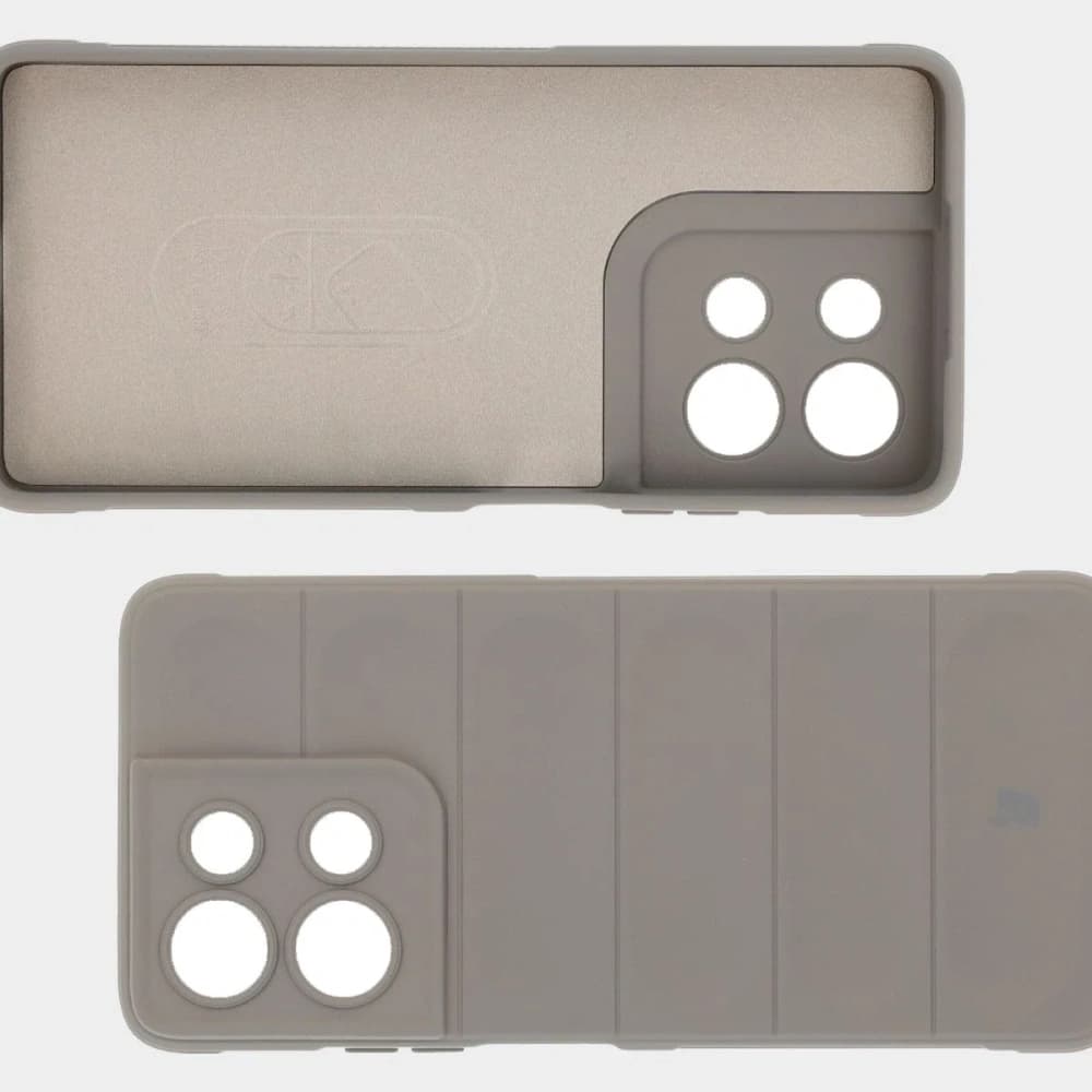 Husa Bizon pentru Motorola Moto G75 5G gri deschis - 6