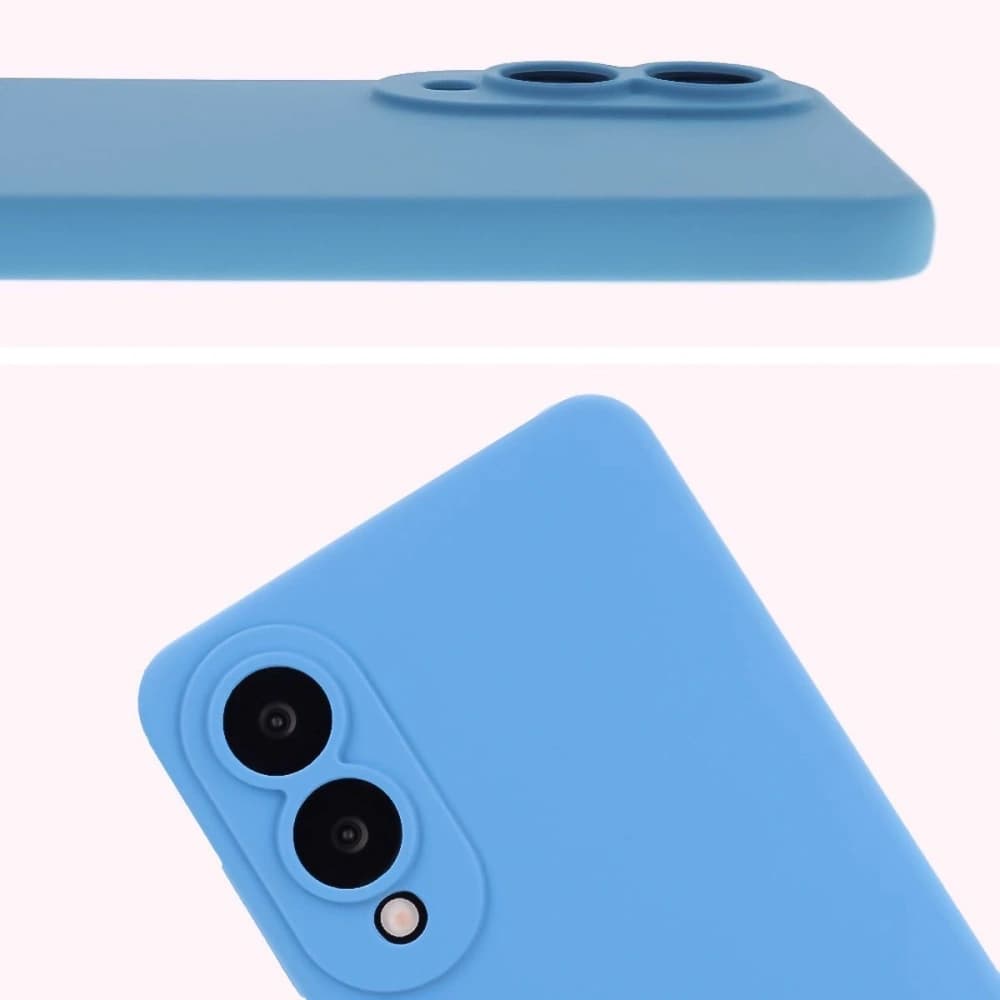 Bizon Soft Case Samsung Galaxy S25 Edge blau - 5