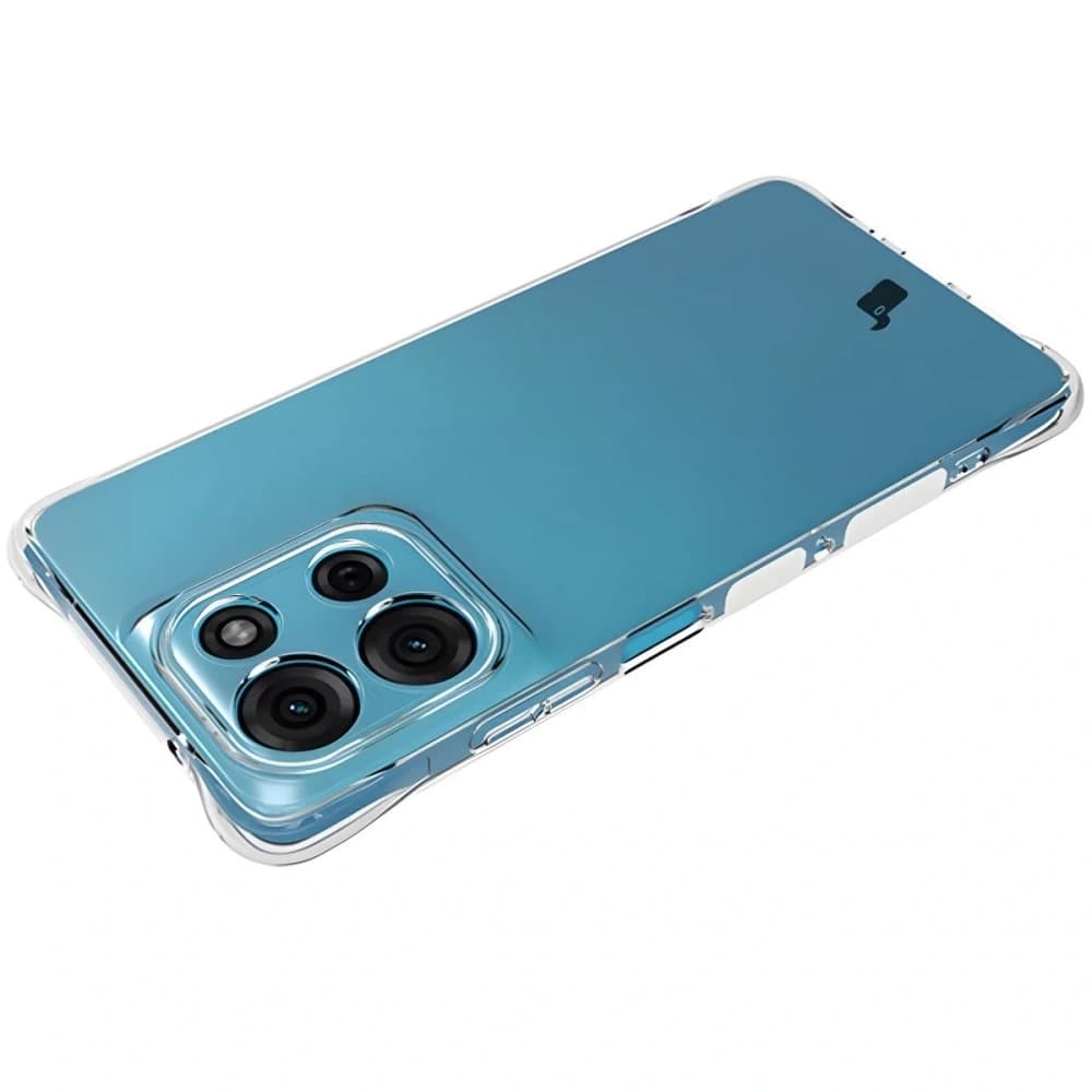 Bizon Case Clear Pack flexibles Gehäuse + 2x Bildschirmfolie Motorola Moto G75 5G - 6