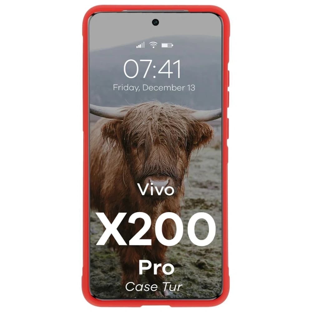 Bizon Case Tur Vivo X200 Pro rot - 5