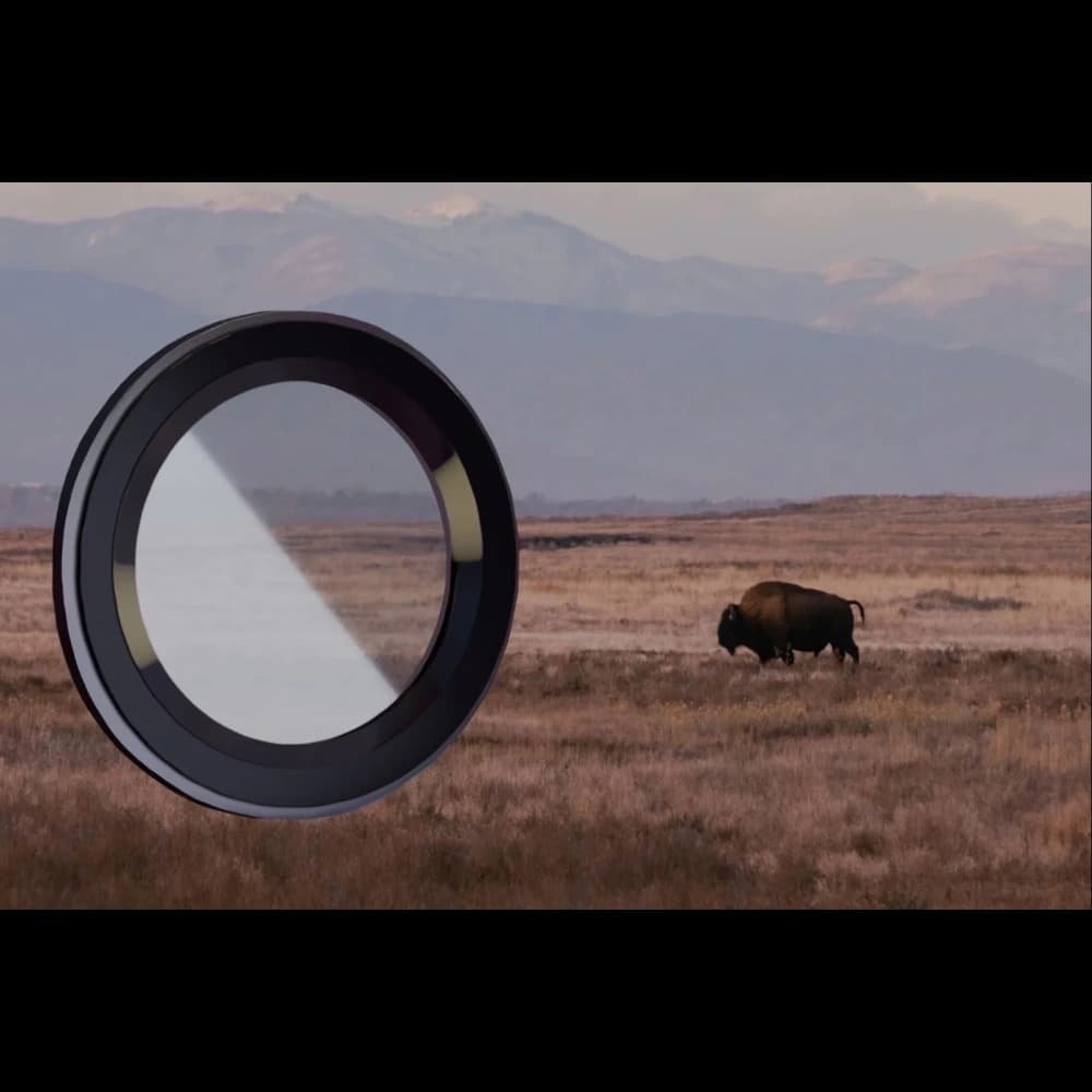 Bizon Glass Snap Lens Honor 400 černý rám - 3