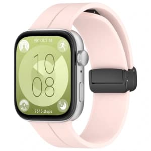 Bizon Armband Uhr Silikon L Huawei Watch Fit 4 Pro / Fit 4 / Fit 3 rosa