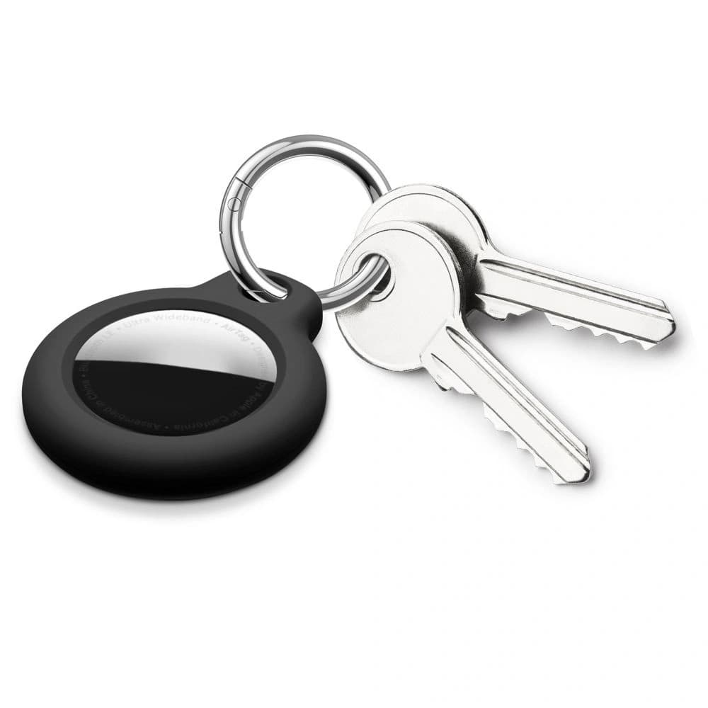 Tech-Protect Rough Apple AirTag 1 / 2 Schwarz [4 PACK] - 4