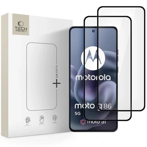 Tech-Protect Glass Fit+ Motorola Moto G86 5G / G86 5G Power Černá [2 BALENÍ]