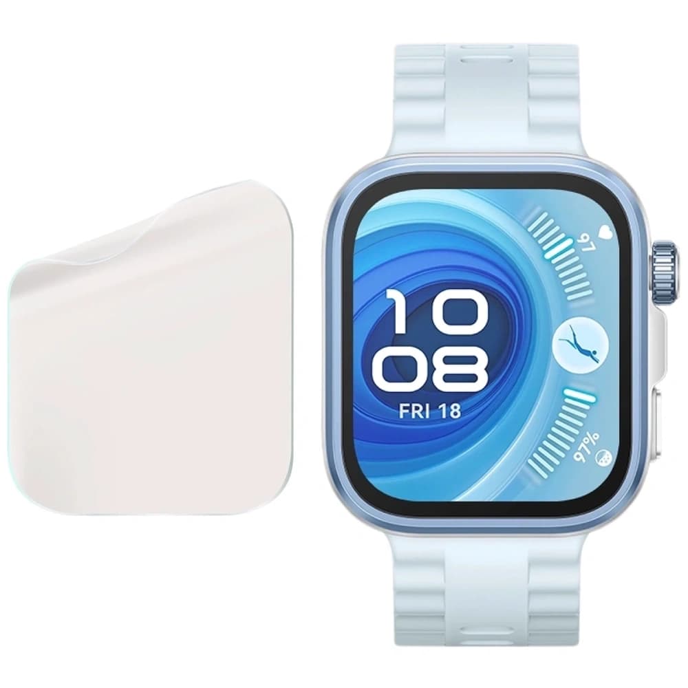 Bizon Glas Uhr Film Sonne Huawei Watch Fit 4 Pro [2 PACK] - 4