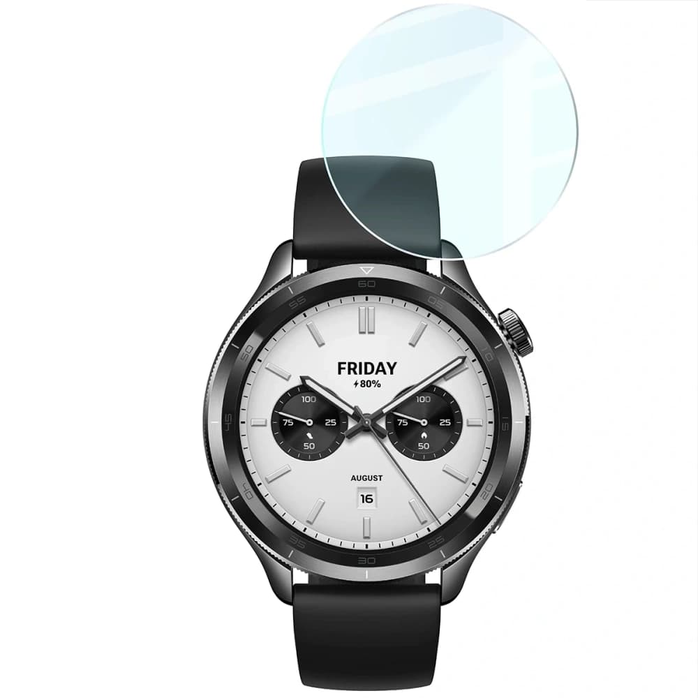 Bizon Glass Watch Clear Xiaomi Watch S4 - 5