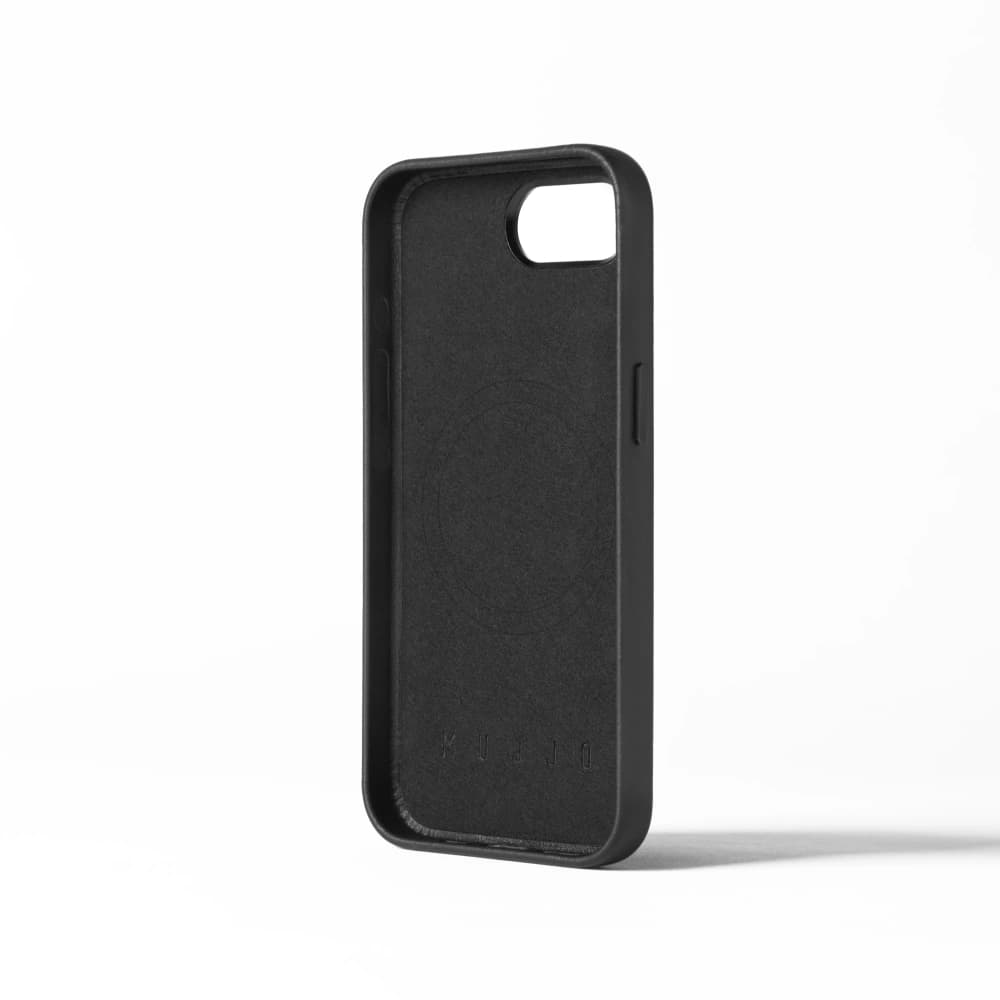 Mujjo Full Leather Case Apple iPhone 17e / 16e MagSafe (black) - 2