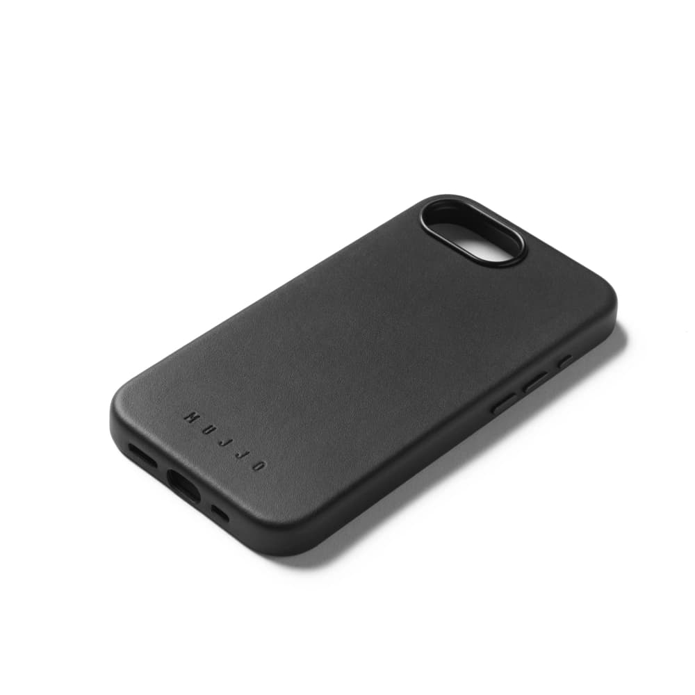 Mujjo Full Leather Case Apple iPhone 17e / 16e MagSafe (black) - 3