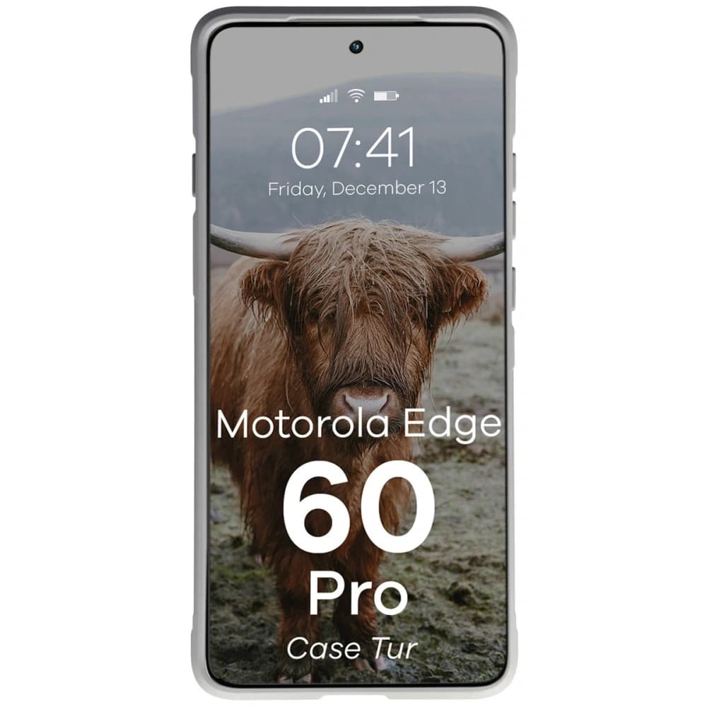 Bizon Case Tur Motorola Edge 60 Pro light gray - 5