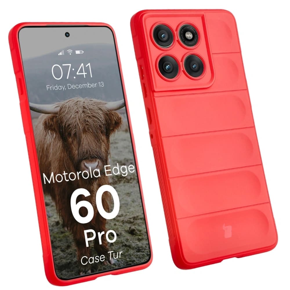 Bizon Case Tur Motorola Edge 60 Pro rot - 1