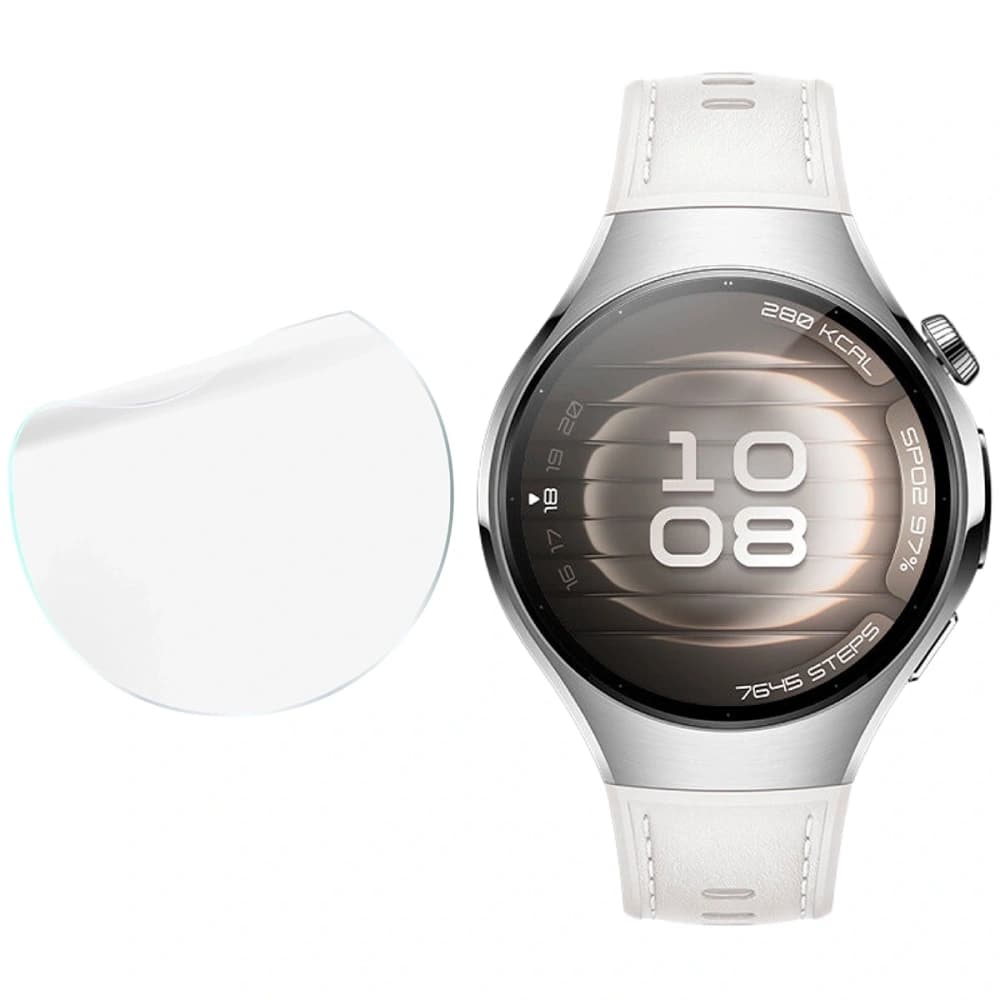 Bizon Glas Uhr Hydrogel Huawei Watch 5 42mm [2 PACK] - 4