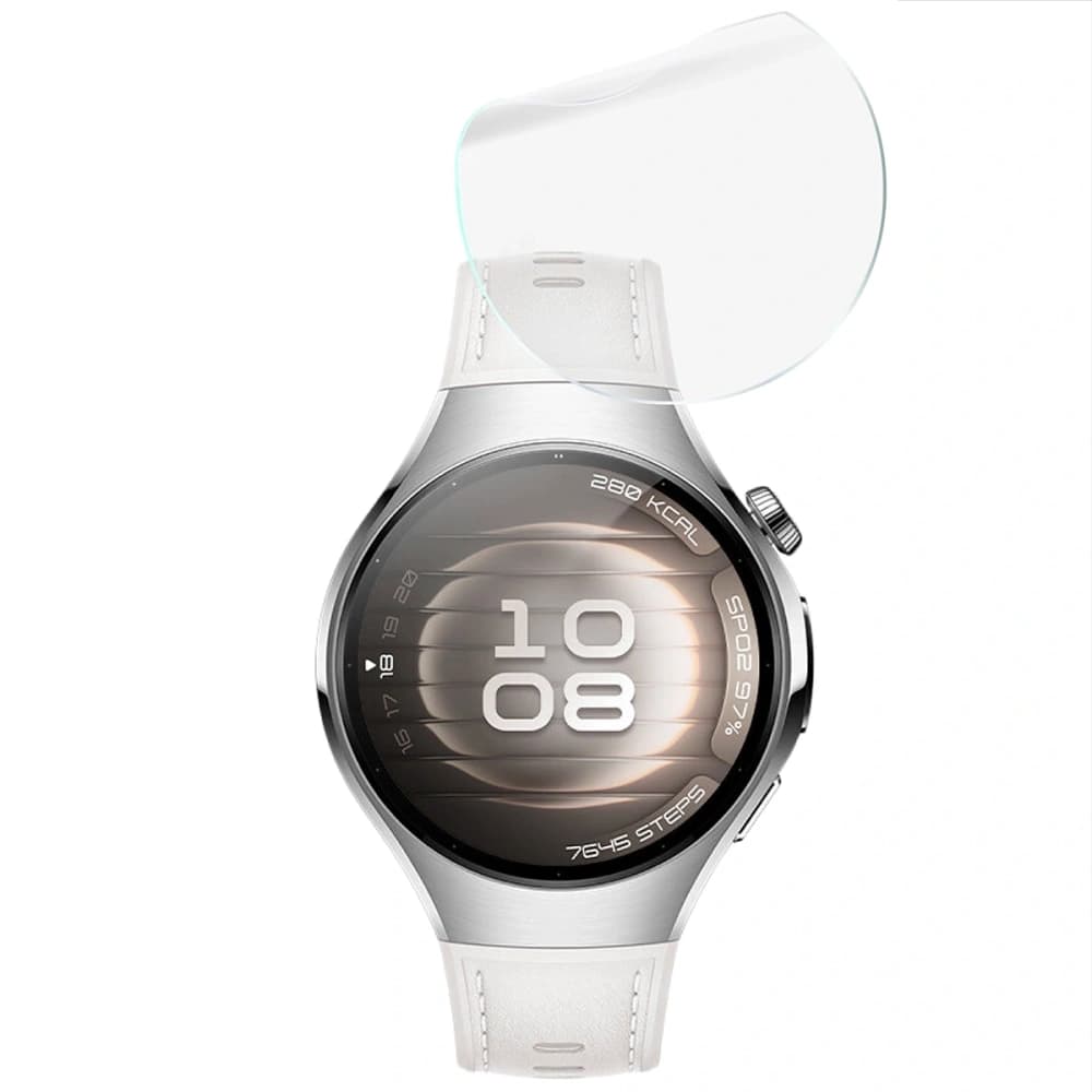 Bizon Glas Uhr Hydrogel Huawei Watch 5 42mm [2 PACK] - 5