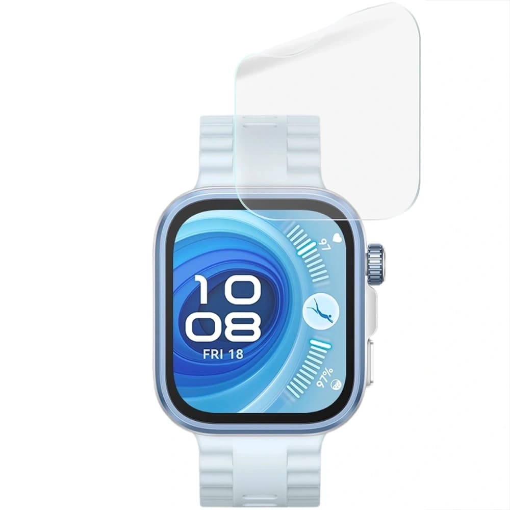 Bizon Glas Uhr Hydrogel Huawei Watch Fit 4 / 4 Pro [2 PACK] - 5