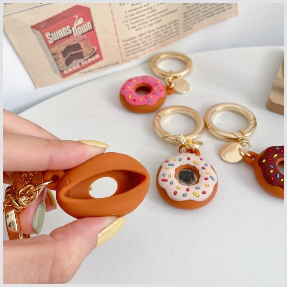 Silikonowe etui 4smarts Set Omega do Apple AirTag wielokolorowe [4 PACK] - 2