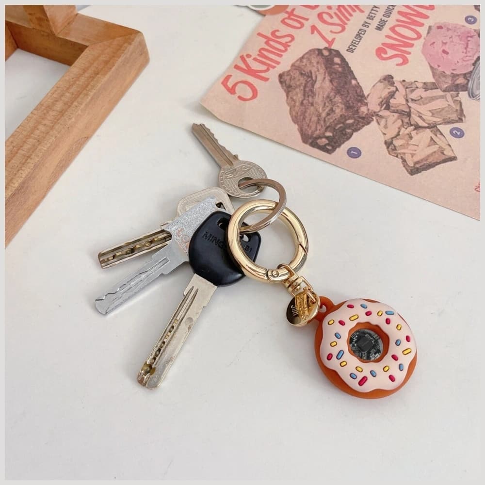 Silikonowe etui 4smarts Set Omega do Apple AirTag wielokolorowe [4 PACK] - 4