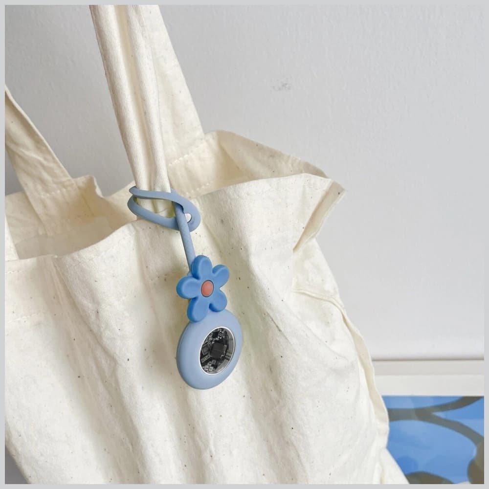 Silikonowe etui 4smarts Set Omega do Apple AirTag wielokolorowe [4 PACK] - 6