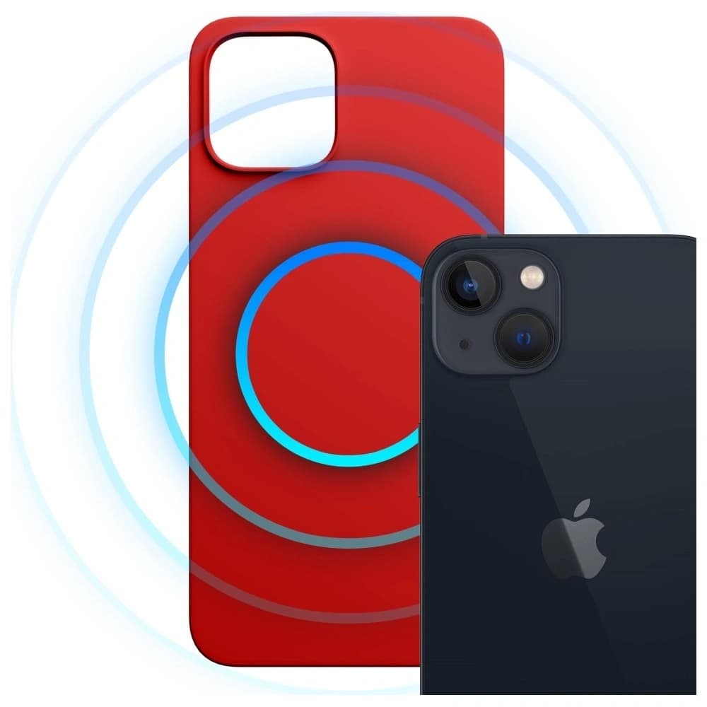 3MK Hardy MagSilicone Apple iPhone 14 Plus red - 3