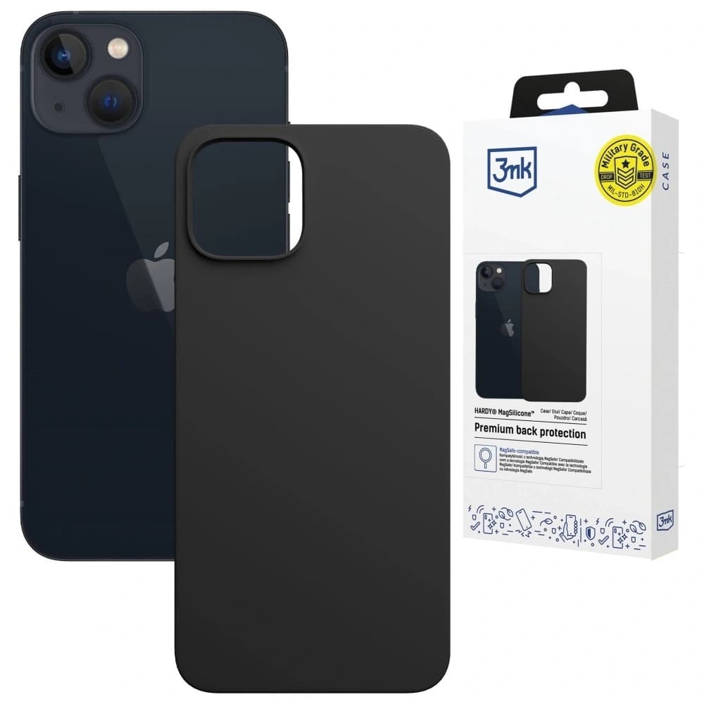 3MK Hardy MagSilicone Apple iPhone 14 Plus graphite - 1