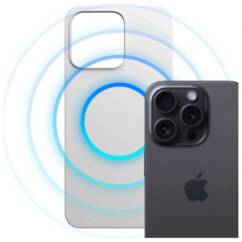 3MK Hardy MagSilicone Apple iPhone 15 Pro Max silver - 3