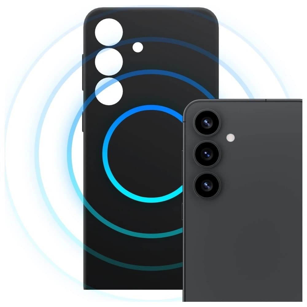 3MK Hardy MagSilicone Samsung Galaxy S24 black - 3