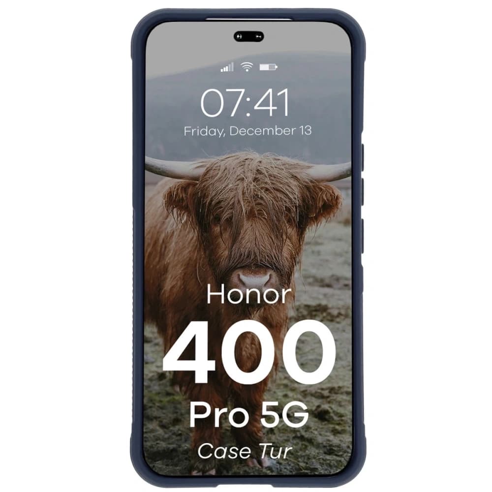 Bizon Case Tur Honor 400 Pro navy blue - 5