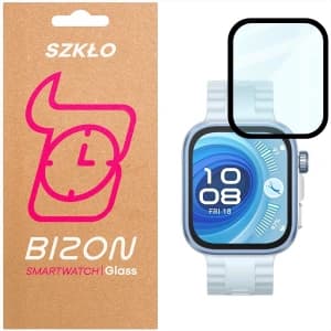 Bizon Glass Watch Edge Hybrid Huawei Watch Fit 4 Pro schwarz