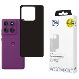 3MK Matt Case Motorola Edge 60 Pro negru