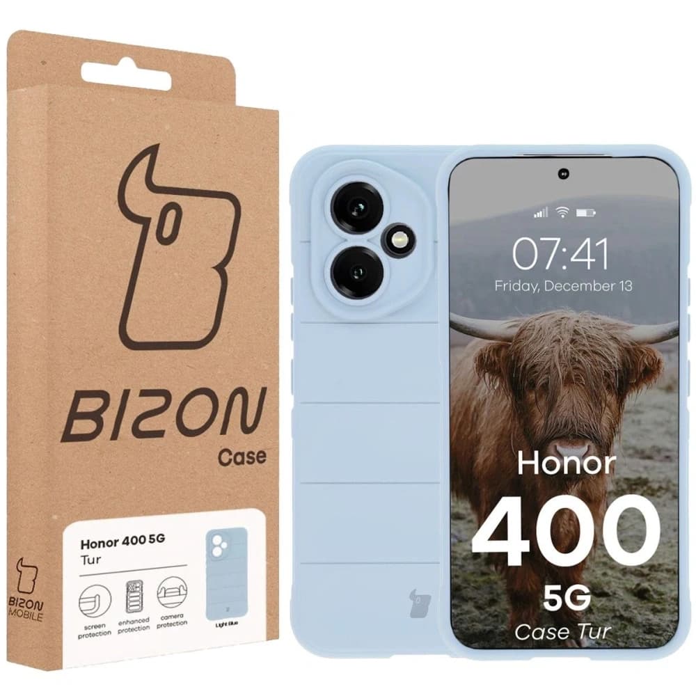 Bizon Case Tur Honor 400 5G světle modrý - 8