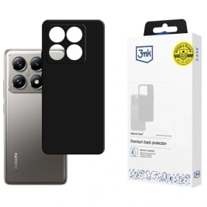 3MK silikonový kryt Xiaomi 14T Pro černý