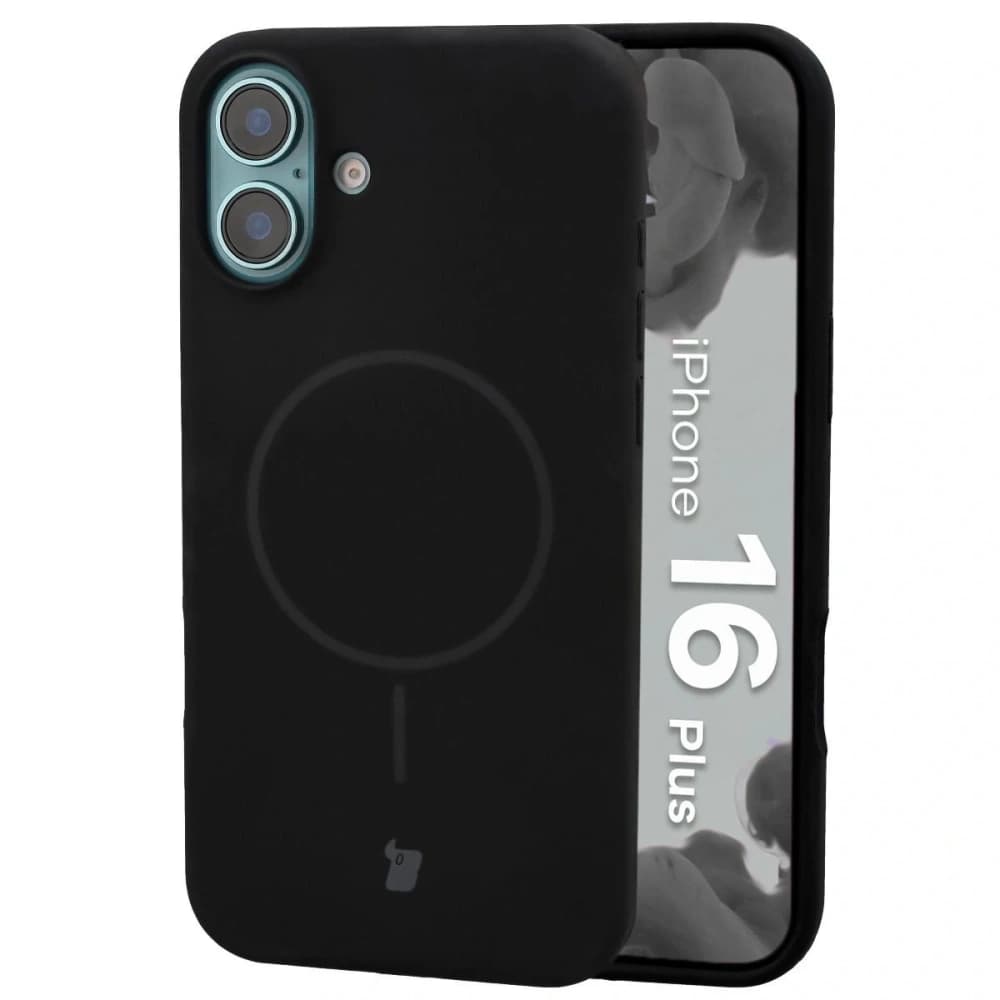 Bizon Soft Case Magnetic Apple iPhone 16 Plus fekete - 1