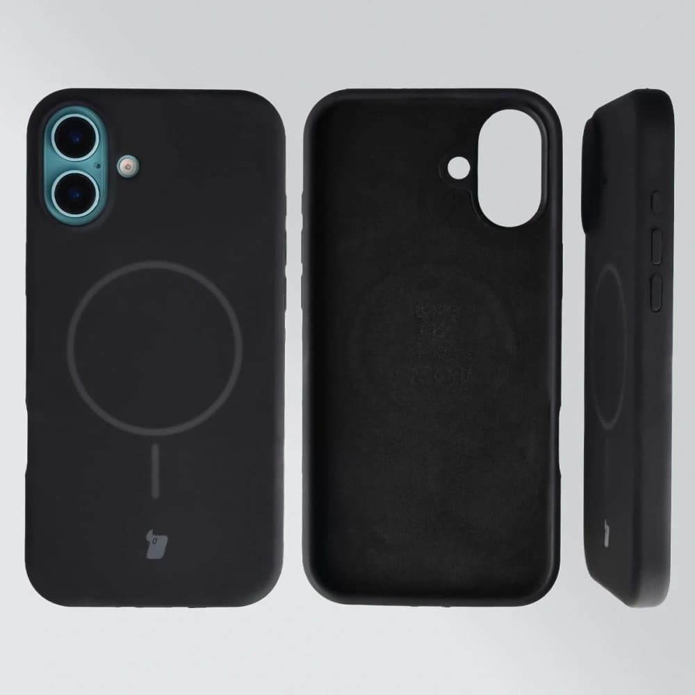 Bizon Soft Case Magnetic Apple iPhone 16 Plus fekete - 5