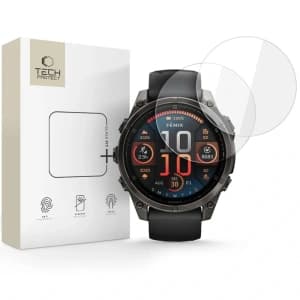 Tech-Protect Glass Fit+ Garmin Fenix 8 47mm Átlátszó [2 CSOMAG]