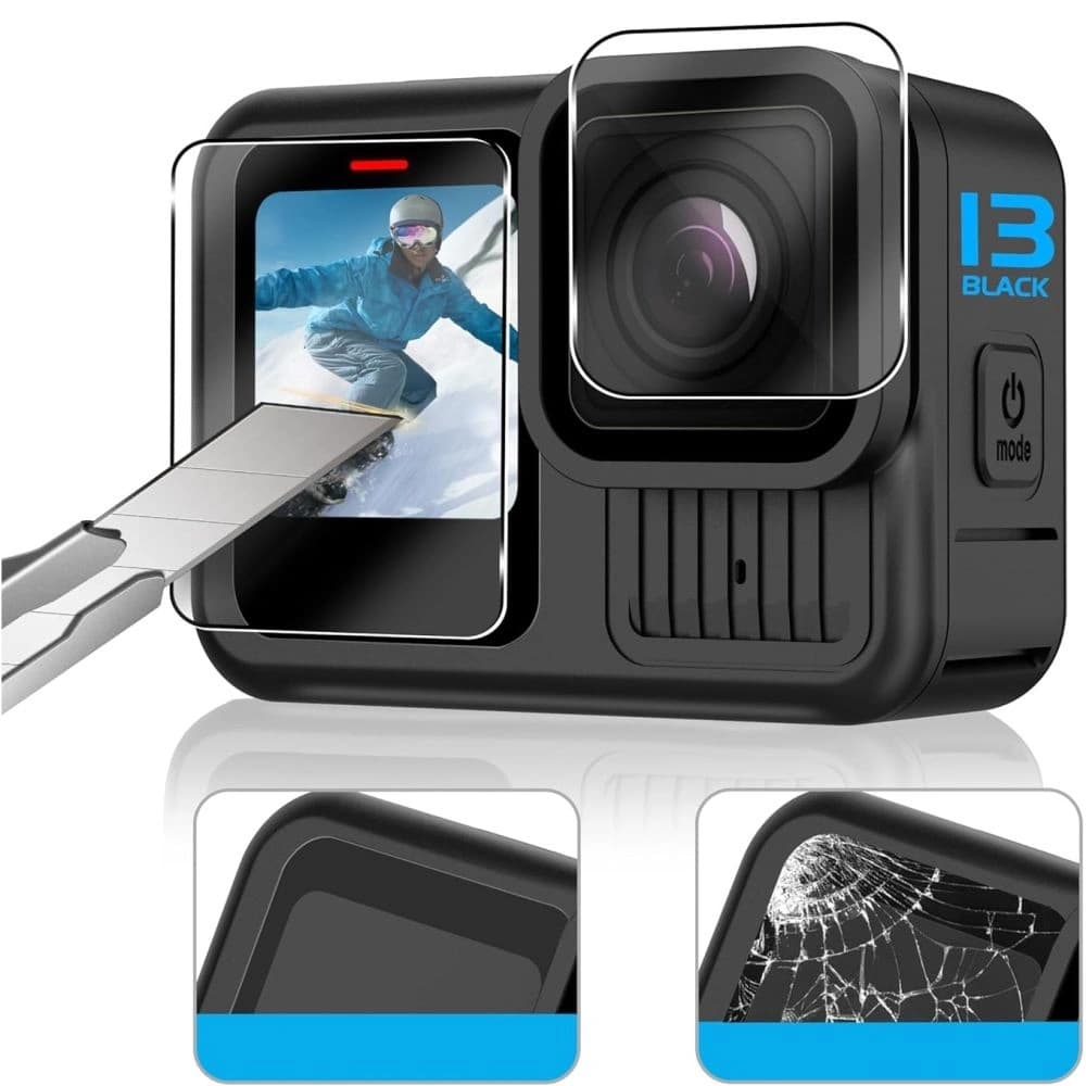Tech-Protect Glass Fit+ GoPro Hero 13 Klar [2 PACK] - 3