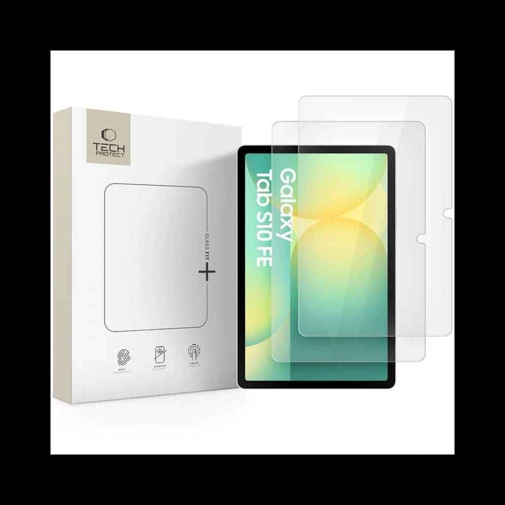 Tech-Protect Glass Fit+ Samsung Galaxy Tab S7 / S8 / S9 11.0 / S9 FE / S10 FE 10.9 Čirý [2 BALENÍ] - 1