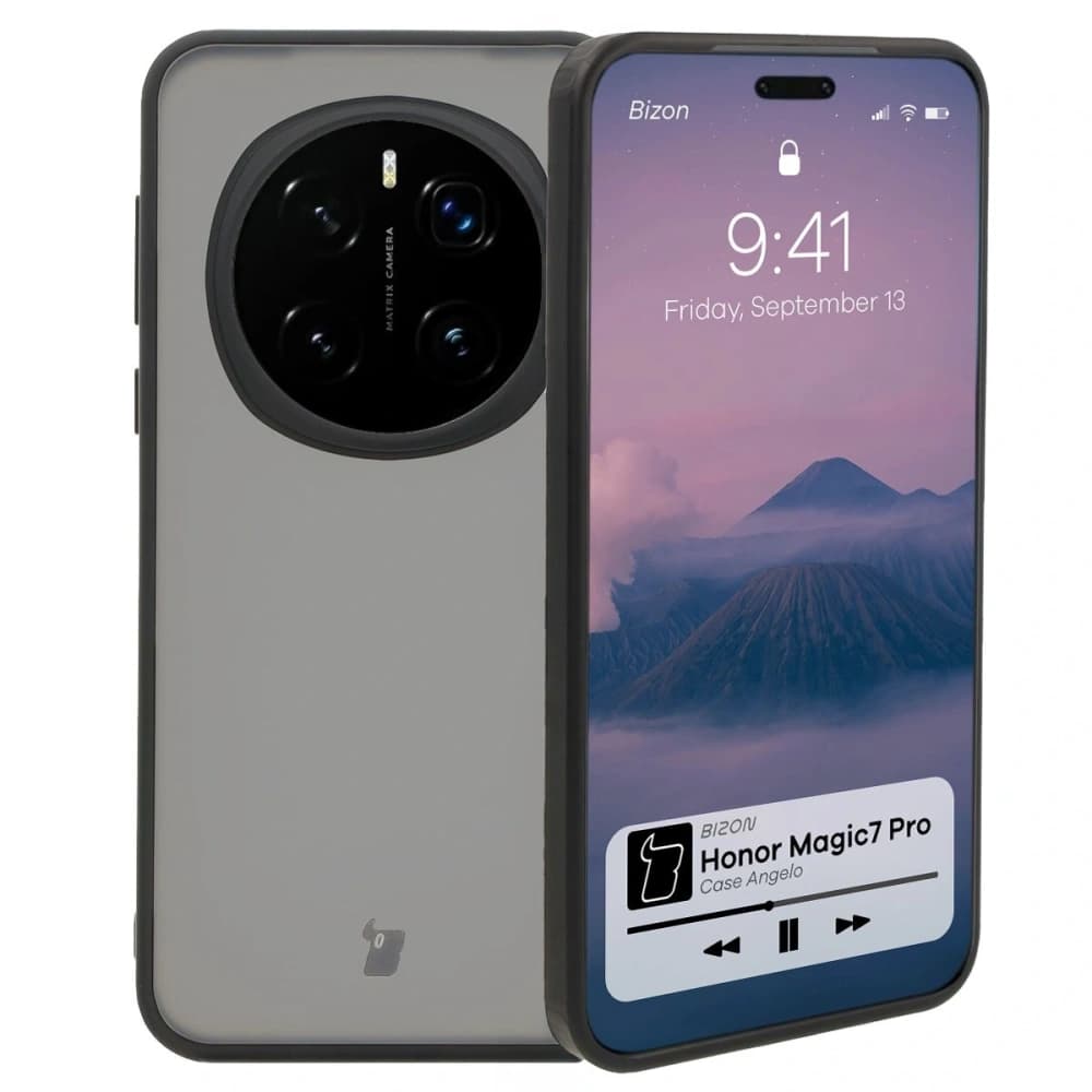 [CR] Bizon Case Angelo Honor Magic7 Pro smoky with a black frame - 1