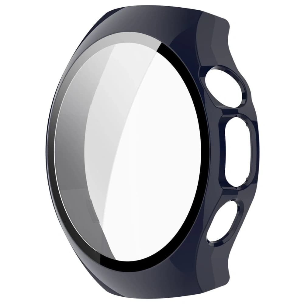 Bizon Case+Glas Uhr Huawei Watch 5 42mm blau - 3