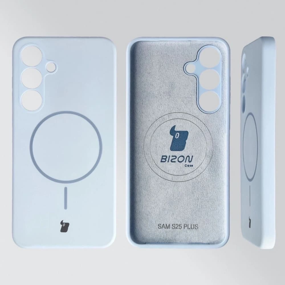 Bizon Soft Case Magnetic Samsung Galaxy S25+ Plus blue - 5